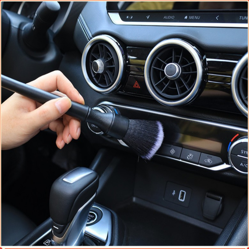 Seat Cleaner Fabric - 프리미엄 부드러운 솔 자동차 디테일링 브러시,