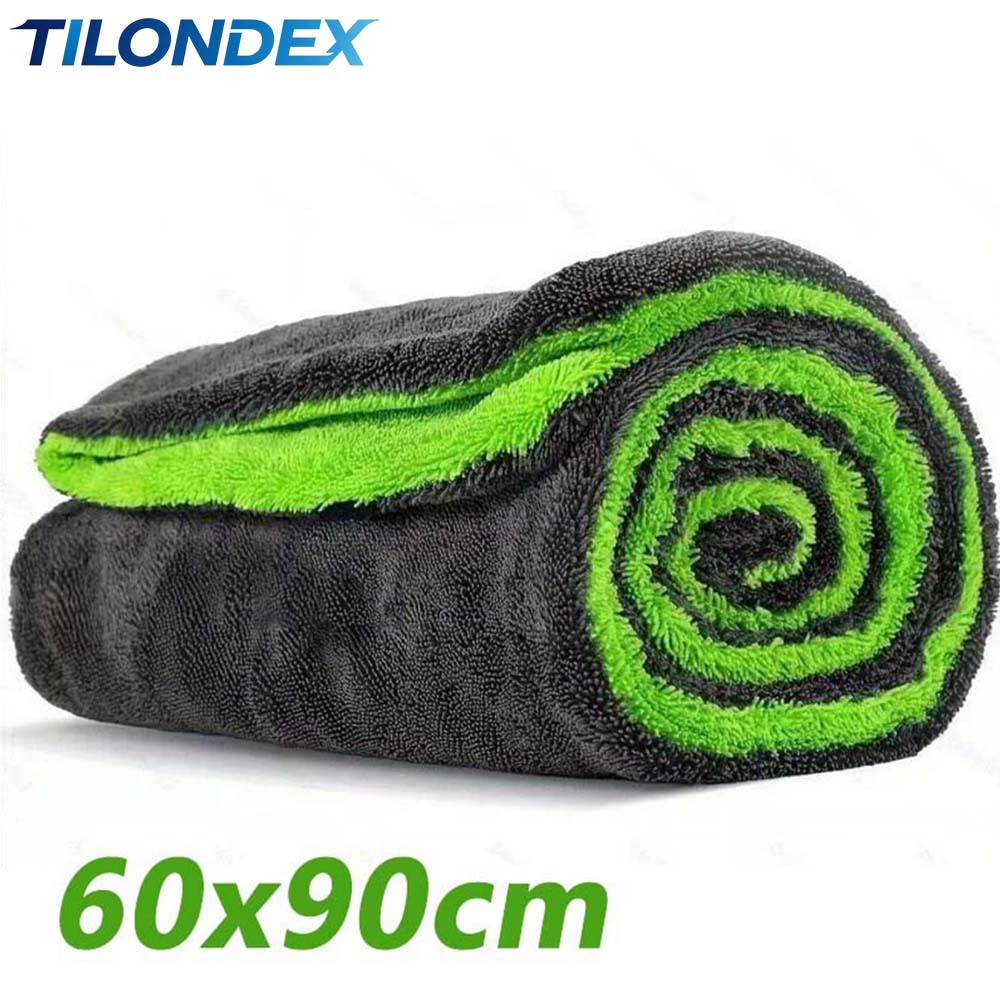 1PC 1000GSM 양면 마이크로화이버 자동차 건조  - Microfiber Towel Detailing 리뷰 및 가격